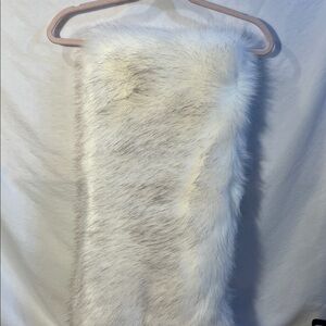 Elegant Faux Fur Shawl